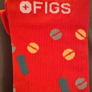 FIGS Compression Socks take A Chill Pill Nursing Healthcare sz Medium